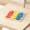Flash Furniture Bright Beginnings Commercial Birch Plywood STEM Basic Shapes & Colors Puzzle Board, Natural/Multi MK-MK00590-GG - alternate 2